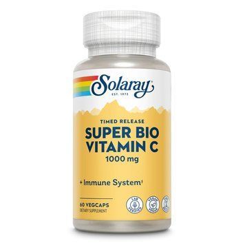 Solaray Super Bio Vitamin C, 60 вегакапсул CN10204 фото