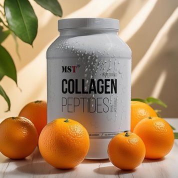 MST Nutrition Collagen Peptides + Fortigel, 1кг - Апельсин CN15421-2 фото