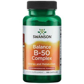 Swanson Balance B-50 Complex, 100 капсул CN7225 фото