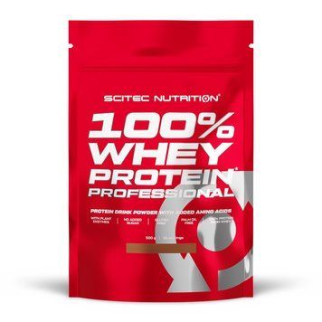 Scitec Nutrition 100% Whey Protein Professional, 500 грамм - Банан CN2075-1 фото