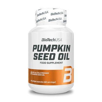 BioTech Pumpkin Seed Oil, 60 капсул CN9063 фото