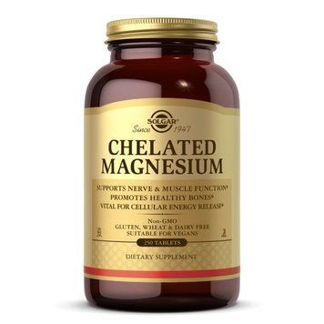 Solgar Chelated Magnesium, 250 таблеток CN6065 фото