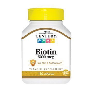 21st Century Biotin 5000 mcg, 110 таблеток CN5234 фото
