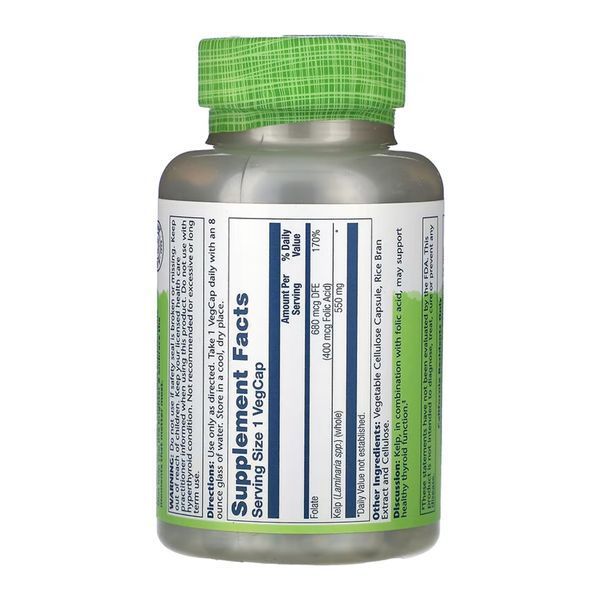 Kelp 550mg - 180 vcaps 2023-10-6772 фото