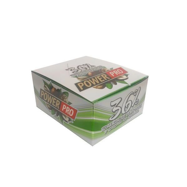 Power Pro Protein Bar 36% with Nut, 20*60 грам - Фісташка CN129-3 фото