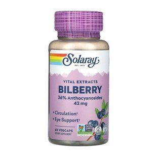 Bilberry Berry Extract 42mg - 60 vcaps 2023-10-6969 фото