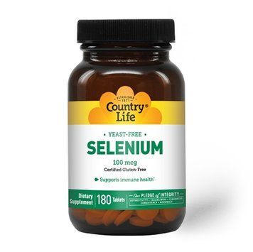 Country Life Selenium 100 mcg, 180 таблеток CN7803 фото
