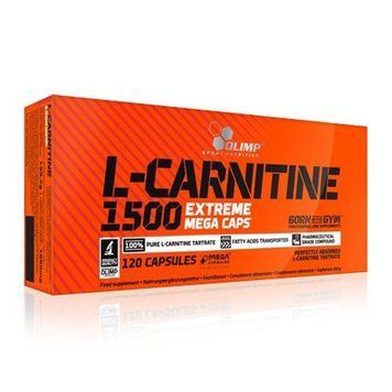Olimp Sport Nutrition L-Carnitine 1500 Extreme, 120 капсул CN325 фото