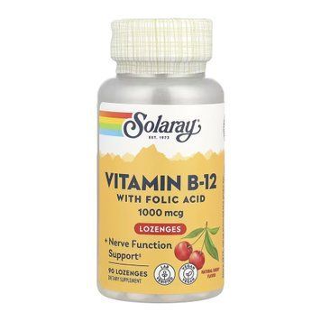 Vitamin B-12 1000mcg - 90 lozenges 2023-10-6741 фото