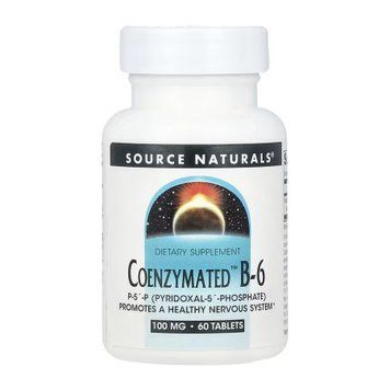 Coenzymated&trade; Vitamin B-6 100 mg - 60 tabs 2023-10-6149 фото