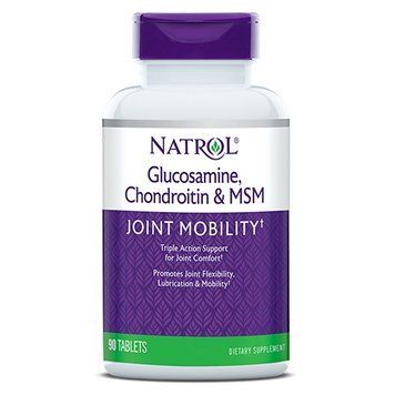 Natrol Glucosamine Chondroitin MSM, 90 таблеток CN3589 фото