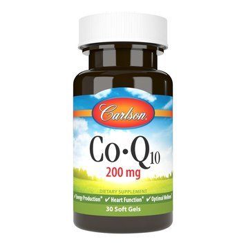 Carlson Labs CoQ10 200 mg, 30 капсул CN10027 фото