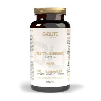 Evolite Nutrition Acetyl L-Carnitine + Green Tea, 100 вегакапсул CN14853 фото