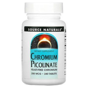 Source Naturals Chromium Picolinate, 240 таблеток CN12571 фото