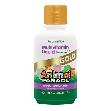 Children&rsquo;s Gold Multivitamin Liquid - 480 ml Tropical Berry 2023-10-6472 фото