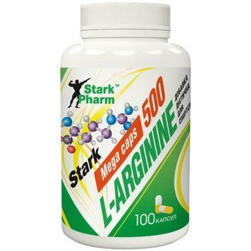 Stark Pharm Stark L-Arginine Mega Caps, 100 капсул CN8372 фото