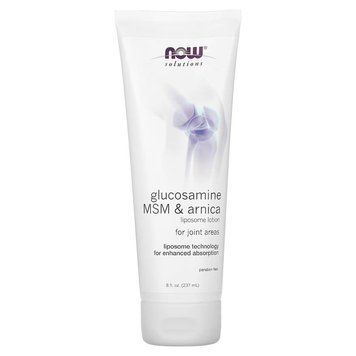 NOW Glucosamine MSM & Arnica Lotion, 237 мл DB613D485439 фото