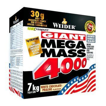 Weider Mega Mass 4000, 7 кг - Ваниль CN2750-1 фото