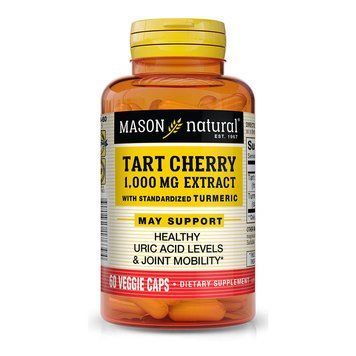 Mason Natural Tart Cherry Extract 1000 mg, 60 вегакапсул CN10966 фото