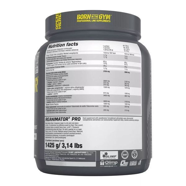 Olimp Sport Nutrition Reanimator Pro, 1.425 кг - Яблуко CN14650-2 фото