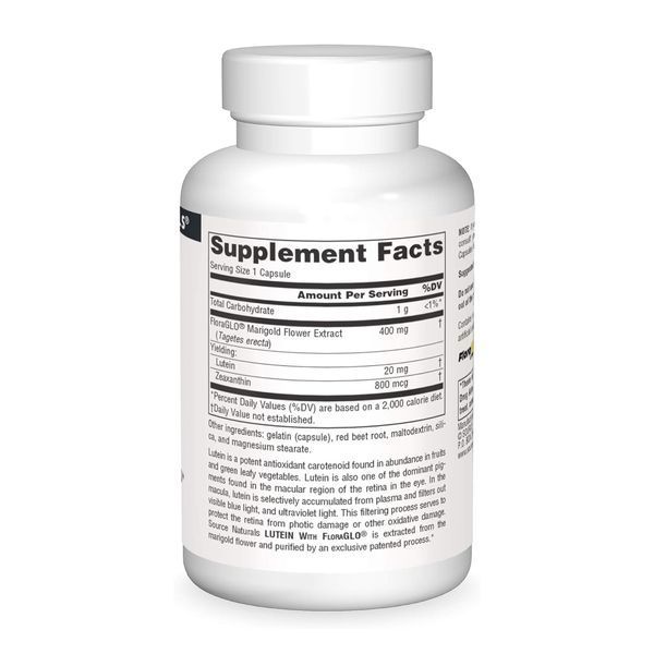 Lutein 20 mg - 60 caps 2023-10-6489 фото