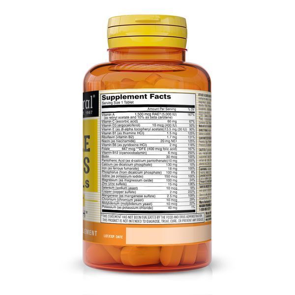 Mason Natural Daily Multiple Vitamins, 60 таблеток CN11299 фото