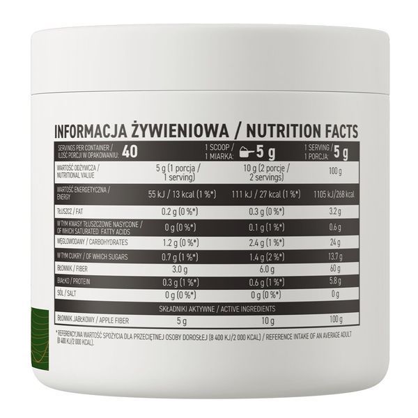 OstroVit Vege Apple Fiber, 200 грамм CN16019 фото