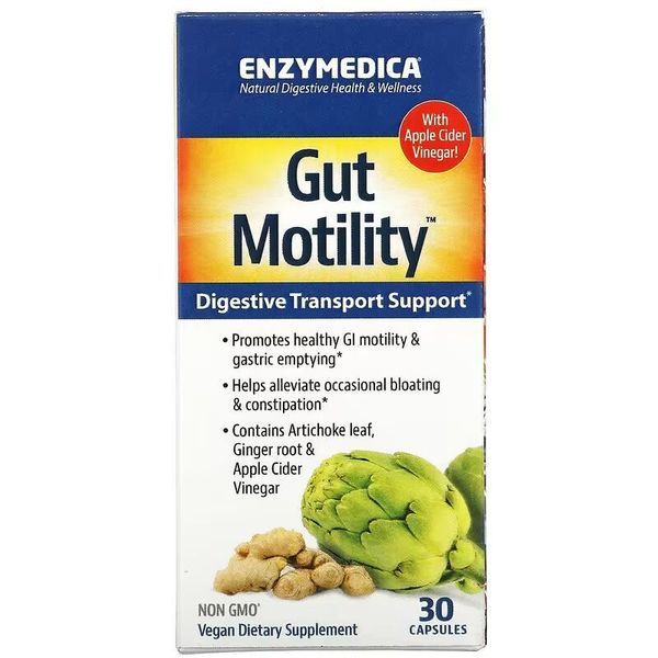 Enzymedica Gut Motility, 30 капсул CN15537 фото