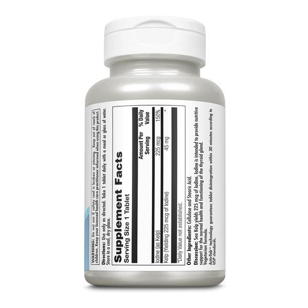 Kelp Iodine 225mcg - 250 tabs 2023-10-2165 фото