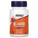 NOW Vitamin E-400 with Mixed Tocopherols, 50 капсул CN12653 фото 1