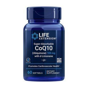 Life Extension Super Absorbable CoQ10 100 mg, 60 капсул CN14076 фото