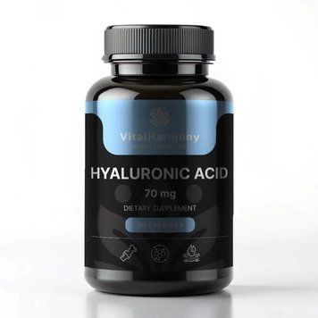 VitalHarmony Hyaluronic Acid 70 mg, 90 капсул E1AFFA3E1814 фото