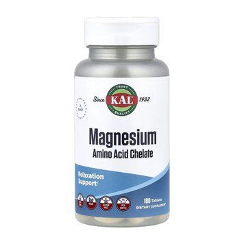 Magnesium Amino Acid Chelate 220mg - 100 tabs 2023-10-7032 фото
