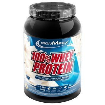 Ironmaxx 100% Whey Protein, 900 грам - Молочный шоколад D10D67907929 фото