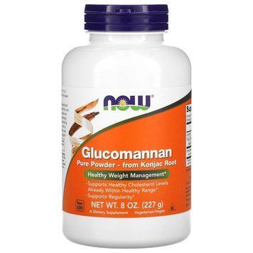 NOW Glucomannan, 227 грамм CN13478 фото