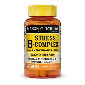 Mason Natural Stress B-Complex with Antioxidants + Zinc, 60 таблеток CN11282 фото
