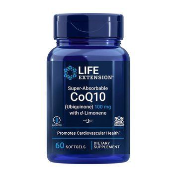 Life Extension Super Absorbable CoQ10 100 mg, 60 капсул CN14076 фото