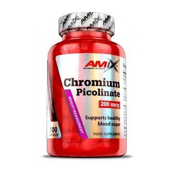 AMIX Chromium Picolinate 200 mcg, 100 капсул CN14237 фото