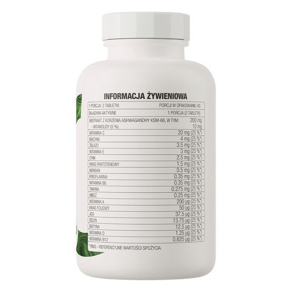 OstroVit Vit&Min + Ashwagandha, 120 таблеток CN15985 фото