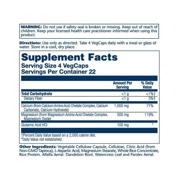Calcium & Magnesium, AAC 2:1 - 90 caps 2023-10-4429 фото