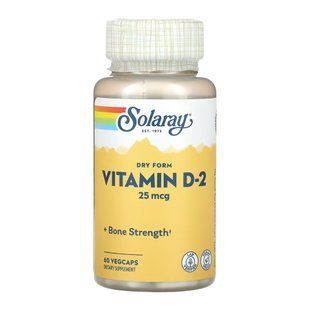 Vitamin D-2 25 mcg - 60 vcaps 2023-10-6764 фото