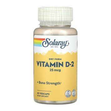 Vitamin D-2 25 mcg - 60 vcaps 2023-10-6764 фото