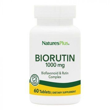 Natures Plus BioRutin 1000 mg, 60 таблеток CN11682 фото