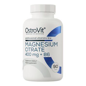 OstroVit Magnesium Citrate+ B6 400 mg, 90 таблеток CN15120 фото