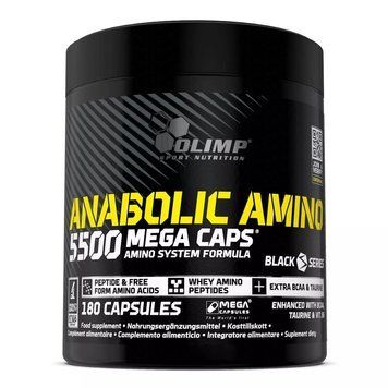 Olimp Sport Nutrition Anabolic Amino 5500, 180 капсул CN15587 фото