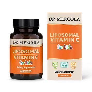 Dr. Mercola Liposomal Vitamin C for Kids, 30 капсул CN7111 фото