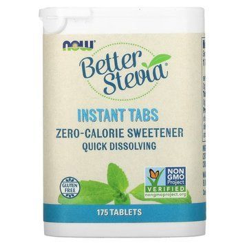 NOW Better Stevia Instant Tabs, 175 таблеток CN12646 фото