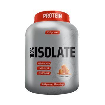 Sporter 100% Isolate, 1.8 кг - Соленая карамель CN17408-4 фото