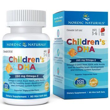 Nordic Naturals Children's DHA 250 mg, 90 капсул CN6884 фото