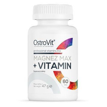 OstroVit Magnez MAX + Vitamin, 60 таблеток CN6334 фото
